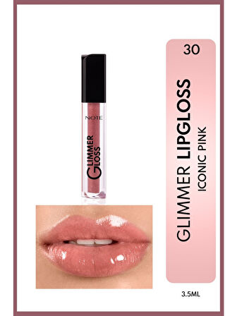 Note Glımmer Lıpgloss 30 Iconic Pınk