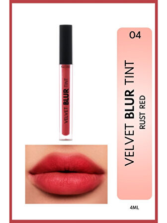 Note Velvet Blur Tınt Lıpgloss 04 Rust Red