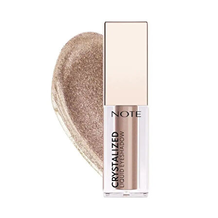Note Crytalızed Lıquıd Eyeshadow Likit Göz Farı Metallııc 10 Sand Whisper