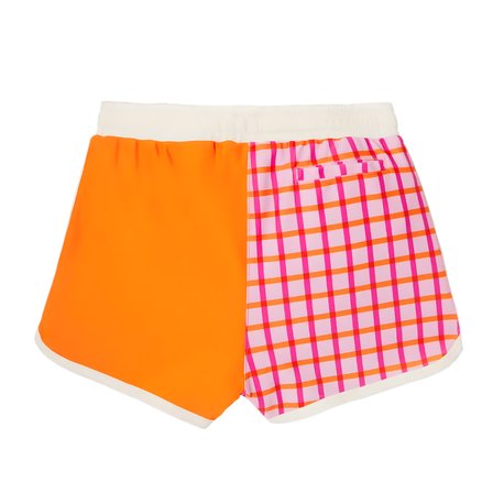 Kietla UV Korumalı Yüzme Şortu Tartan Red