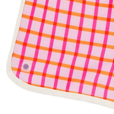 Kietla UV Korumalı Yüzme Şortu Tartan Red