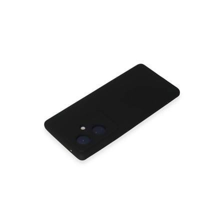 Vivo V29 Lite Kılıf Nano içi Kadife Silikon - Siyah