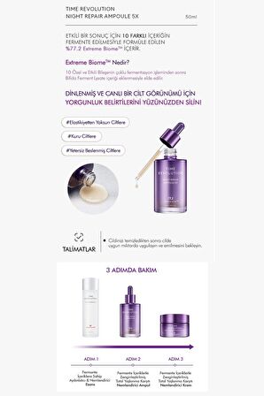 Total Yaşlanma Karşıtı Fermente İçeriklerle Zenginleştirilmiş  Bakım Set Time Revolution Best Seller