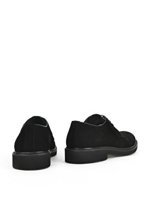 Ziya, Erkek Hakiki Deri Ayakkabı 123145 1519S Siyah