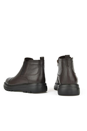 Ziya, Erkek Hakiki Deri Bot 13319Z77189 Kahve