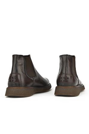 Ziya, Erkek Hakiki Deri Bot 1331007Z3047 Kahve