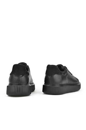 Ziya, Erkek Hakiki Deri Sneaker 1331026Z2049 Siyah