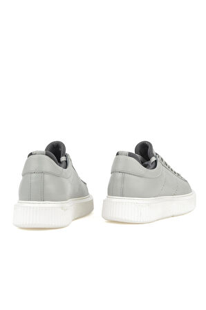 Ziya, Erkek Hakiki Deri Sneaker 1331026Z105 Gri