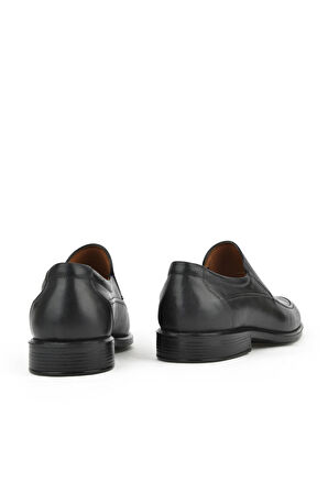 Ziya, Erkek Hakiki Deri Büyük Numara Konfor Ayakkabı 133745Z1325 Siyah