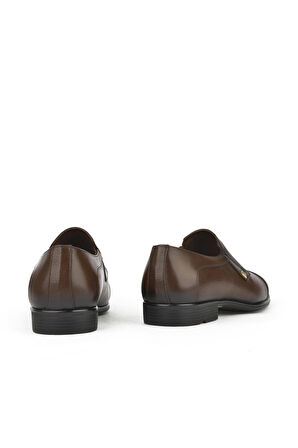 Ziya, Erkek Hakiki Deri Küçük Numara Ayakkabı 141745Z4166 Kahve
