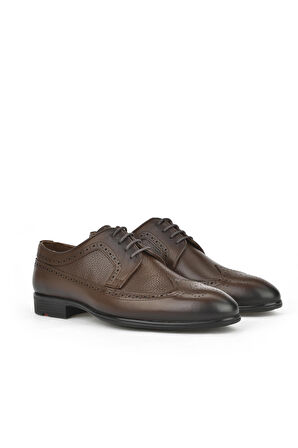 Ziya, Erkek Hakiki Deri Küçük Numara Ayakkabı 141745Z4152 Kahve