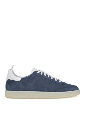 Ziya, Erkek Hakiki Deri Sneaker 1411026Z2122 Mavi