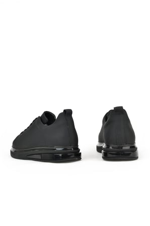 Ziya, Erkek Hakiki Deri Sneaker 1411026Z865 Siyah