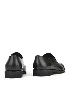 Ziya, Erkek Hakiki Deri Ayakkabı 141145Z578 Siyah