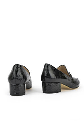 Ziya, Kadın Hakiki Deri Topuklu Ayakkabı 1431030Z16072 Siyah