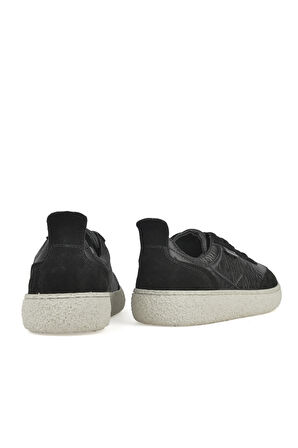 Ziya, Erkek Hakiki Deri Sneaker 1431026Z219 Siyah