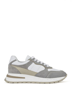Ziya, Kadın Hakiki Deri Sneaker 1431000Z6020 Beyaz
