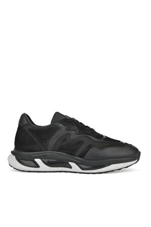 Ziya, Erkek Hakiki Deri Sneaker 1431042Z8120 Siyah