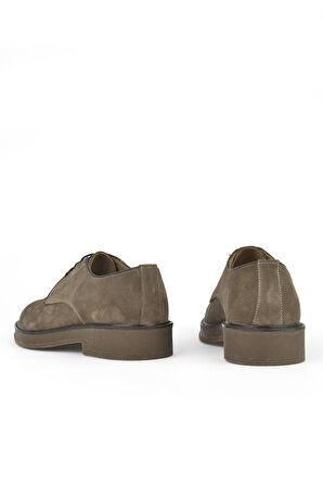 Ziya, Erkek Hakiki Deri Ayakkabı 1431043Z0210 Vizon