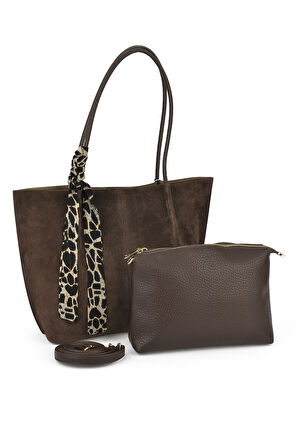 Ziya, Kadın Omuz ve El Çantası 143979Z3093 Kahve