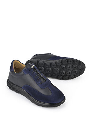 Ziya, Kadın Hakiki Deri Sneaker 143992ZN2003 Lacivert