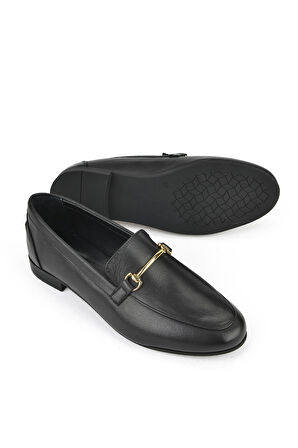 Ziya, Hakiki Deri Kadın Ayakkabı 1511033Z483083 Siyah