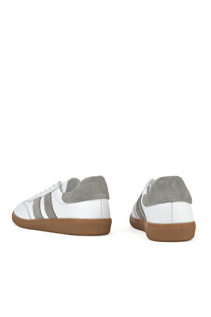 Ziya, Kadın Hakiki Deri Sneaker 1511035Z6403 Beyaz