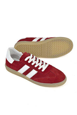 Ziya, Kadın Hakiki Deri Sneaker 1511035Z64032 Kırmızı