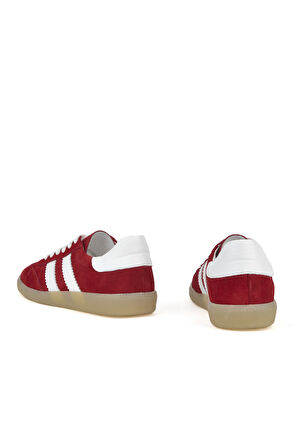 Ziya, Kadın Hakiki Deri Sneaker 1511035Z64032 Kırmızı