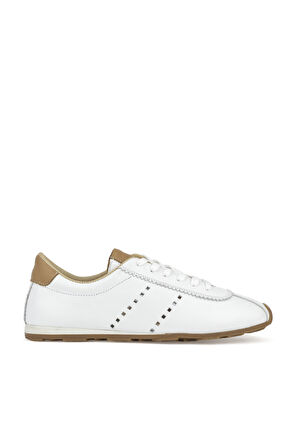 Ziya, Kadın Hakiki Deri Sneaker 1511035Z6300 Beyaz