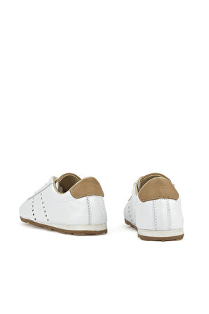 Ziya, Kadın Hakiki Deri Sneaker 1511035Z6300 Beyaz