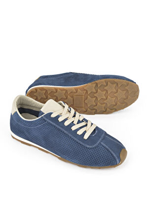 Ziya, Kadın Hakiki Deri Sneaker 1511035Z63001 Lacivert