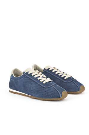 Ziya, Kadın Hakiki Deri Sneaker 1511035Z63001 Lacivert