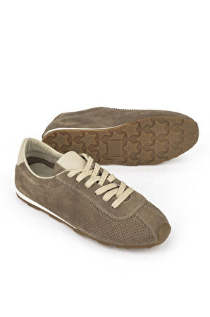 Ziya, Kadın Hakiki Deri Sneaker 1511035Z63001 Vizon