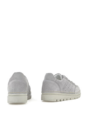Ziya, Kadın Hakiki Deri Sneaker 1511035Z62032 Gri