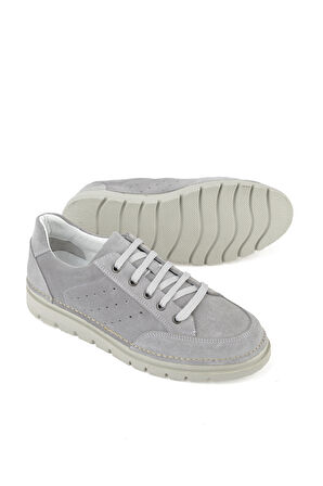Ziya, Kadın Hakiki Deri Sneaker 1511035Z62032 Gri