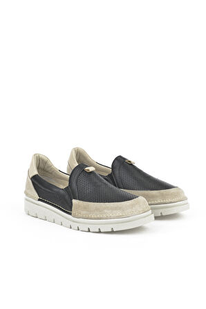 Ziya, Kadın Hakiki Deri Ayakkabı 1511035Z6205 Siyah