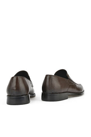 Ziya, Erkek Hakiki Deri Klasik Ayakkabı 15148Z090 Kahve