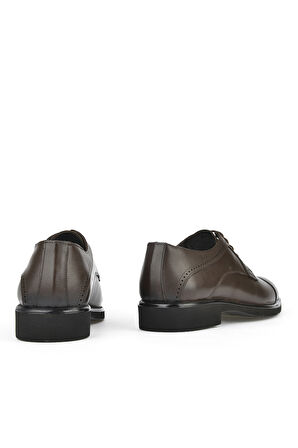 Ziya, Erkek Hakiki Deri Klasik Ayakkabı 15148Z837 Kahve