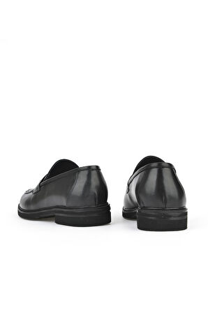 Ziya, Erkek Hakiki Deri Klasik Ayakkabı 151985Z1602 Siyah