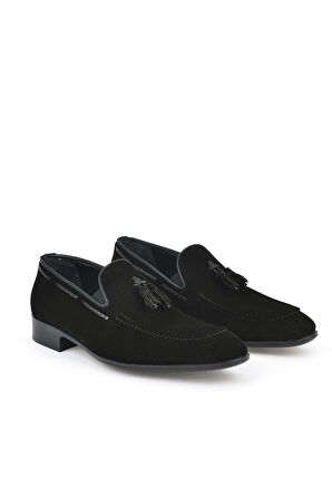 Ziya, Erkek Hakiki Deri Klasik Ayakkabı 151985Z1001 Siyah