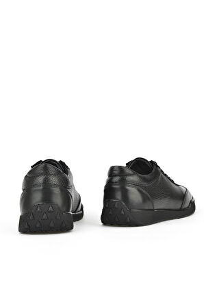 Ziya, Erkek Hakiki Deri Ayakkabı 1511025Z2023 Siyah