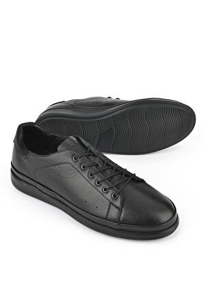 Ziya, Erkek Hakiki Deri Ayakkabı 1511025Z2028 Siyah