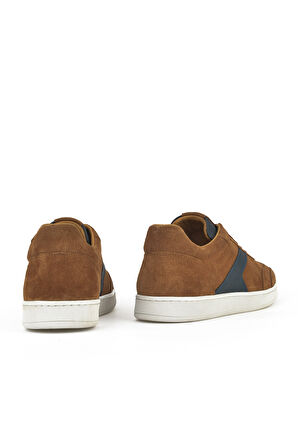 Ziya, Erkek Hakiki Deri Sneaker 151983ZX30 Taba