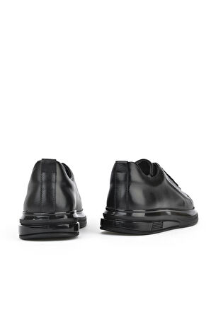 Ziya, Erkek Hakiki Deri Sneaker 151983Z875 Siyah