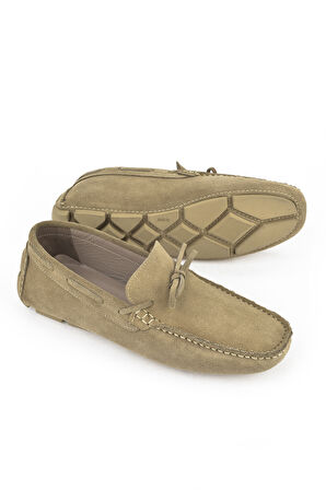 Ziya, Erkek Hakiki Deri Ayakkabı 151986Z42742 Kum