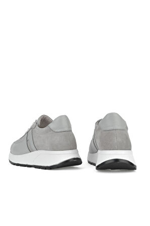 Ziya, Kadın Hakiki Deri Sneaker 1511050Z2050 Gri
