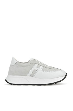 Ziya, Kadın Hakiki Deri Sneaker 1511050Z2050 Beyaz