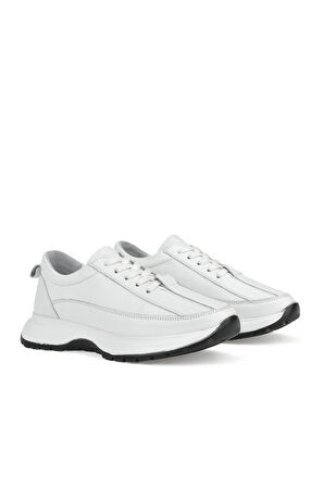 Ziya, Kadın Hakiki Deri Sneaker 1511050Z2052 Beyaz