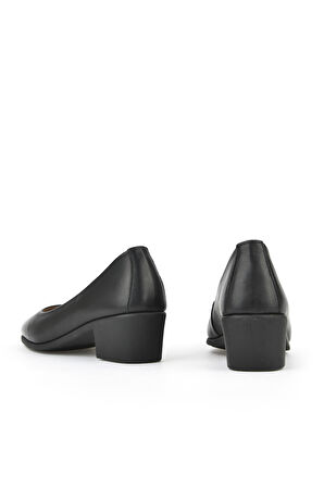 Ziya, Kadın Hakiki Deri Konfor Ayakkabı 1511050Z3222 Siyah